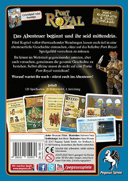 spieleoffensive Port Royal - Das Abenteuer beginnt Erweiterung Exklusive Angebote