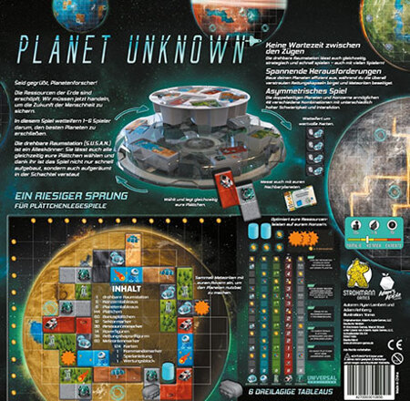 spieleoffensive Planet Unknown - Nominiert Kennerspiel des Jahres 2023 Räumungsverkauf