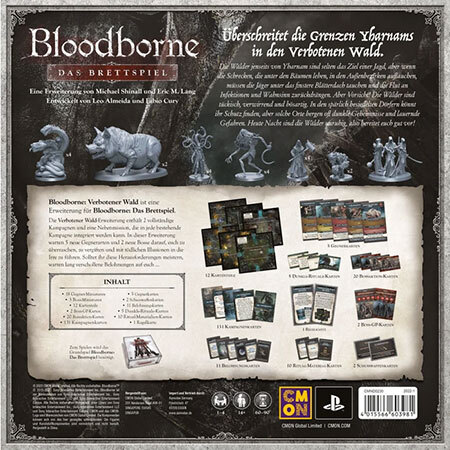 spieleoffensive Bloodborne: Das Brettspiel  Verbotener Wald Erweiterung Nur noch ein Tag übrig