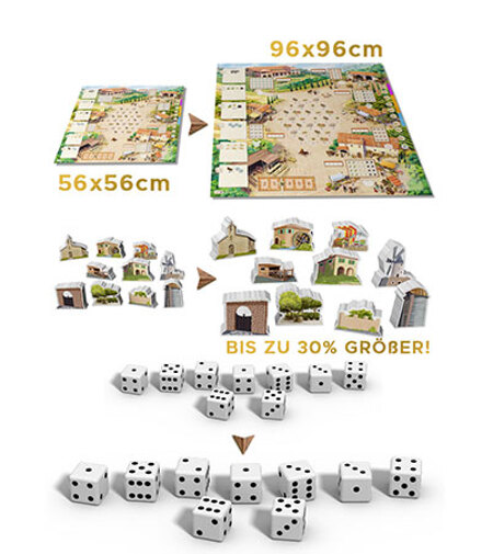 spieleoffensive La Granda - Riesenformat-Upgrade-Set zu La Granja