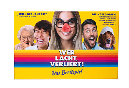 spieleoffensive Wer lacht Verliert Das Brettspiel