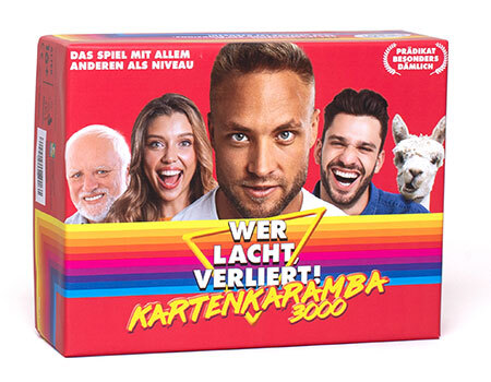 spieleoffensive Wer lacht Verliert Kartenkaramba 3000