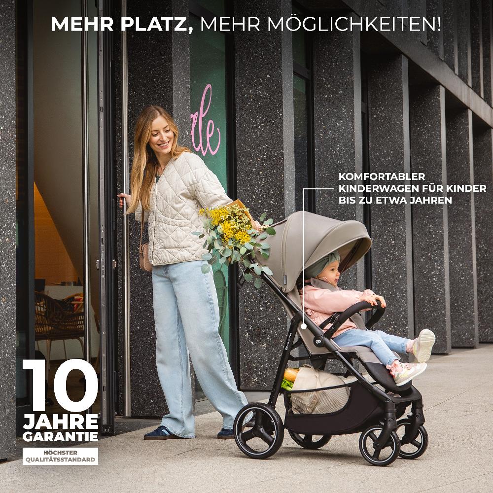 babymarkt Buggy TRIG 3 Beige Letzter Tag