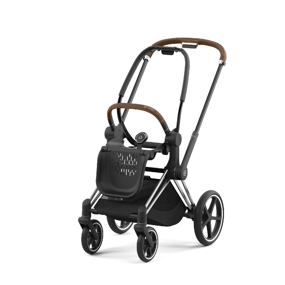 babymarkt Kombikinderwagen Priam Chrome Brown Dark Navy Conscious Collection Nur für heute