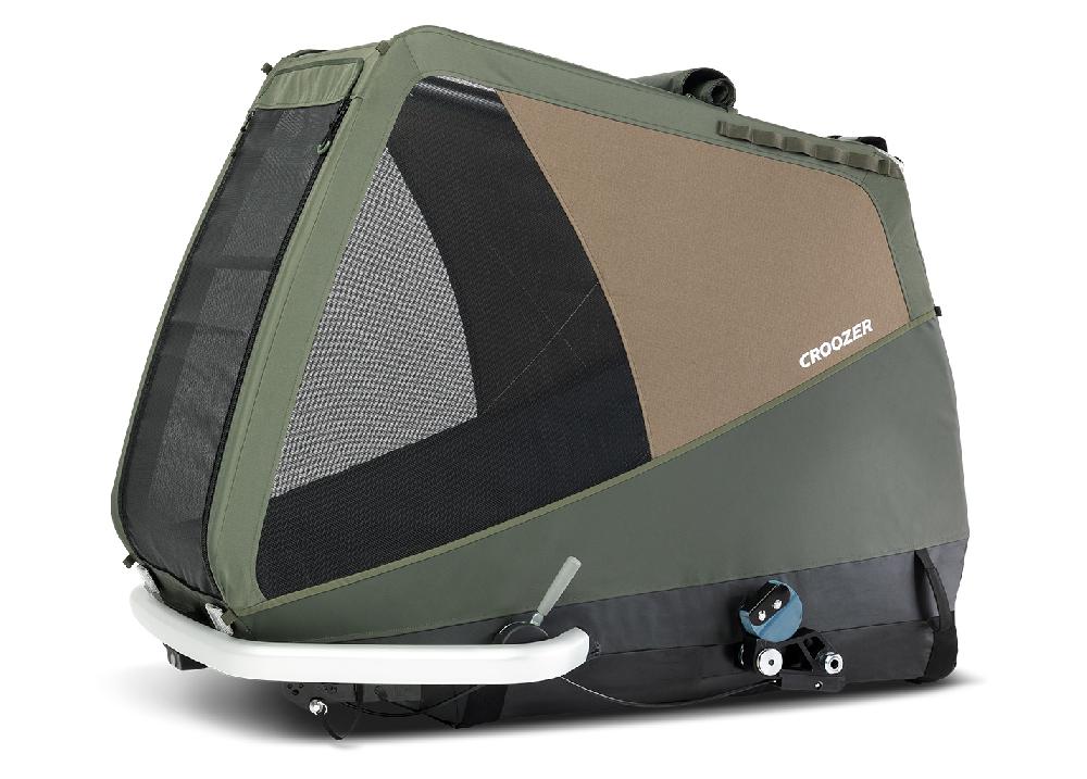 babymarkt Hundefahrradanhänger Dog Tammo Moss green 50% Rabatt mit kostenlosem Versand