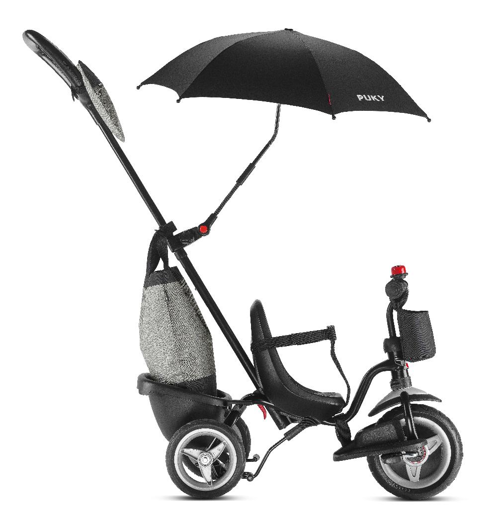babymarkt 4 in 1 Dreirad Ceety Comfort schwarz 2442 Begrenzt auf 3 Tage