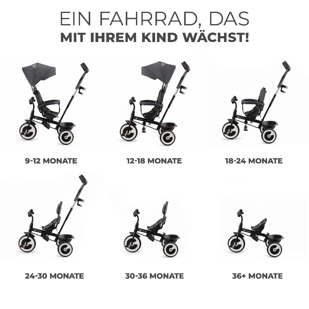 babymarkt Dreirad Aston grau Black Friday Preise