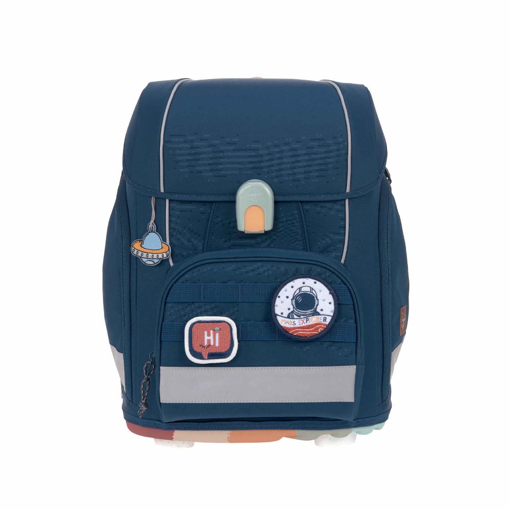 babymarkt Schulranzen-Set 7-tlg. Boxy Unique navy Fabrikpreis