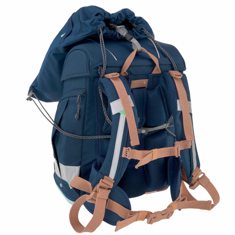 babymarkt Schulranzen-Set 7-tlg. Boxy Unique navy Fabrikpreis