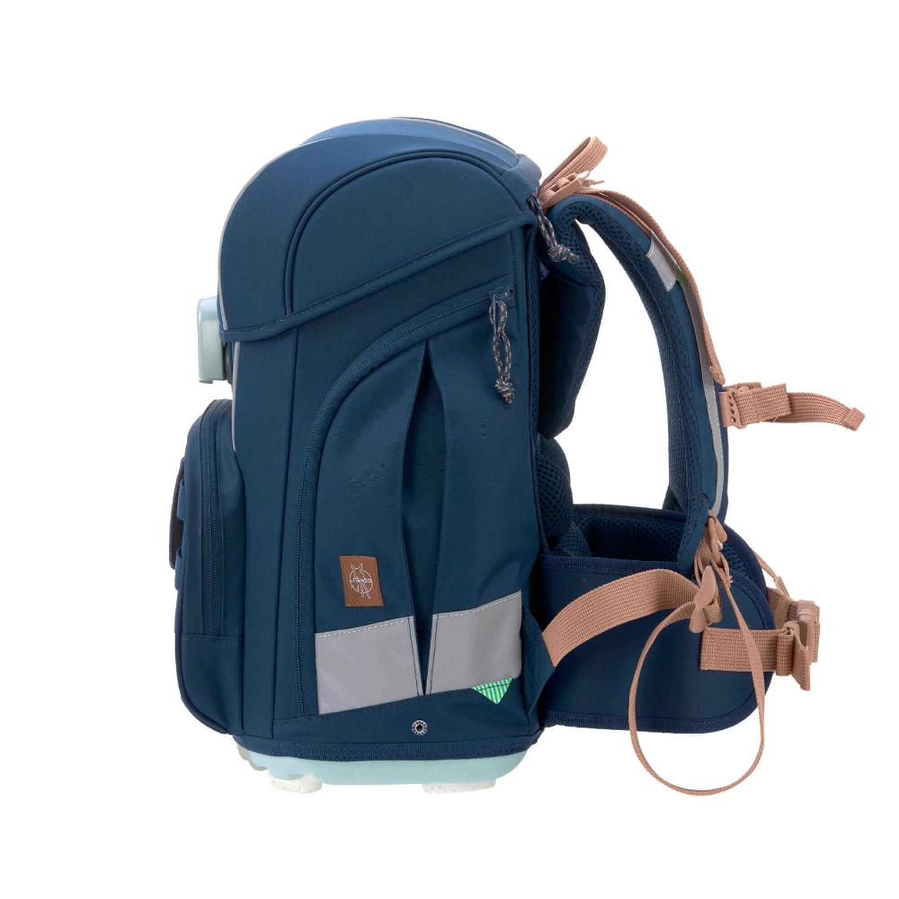 babymarkt Schulranzen-Set 7-tlg. Boxy Unique navy Fabrikpreis