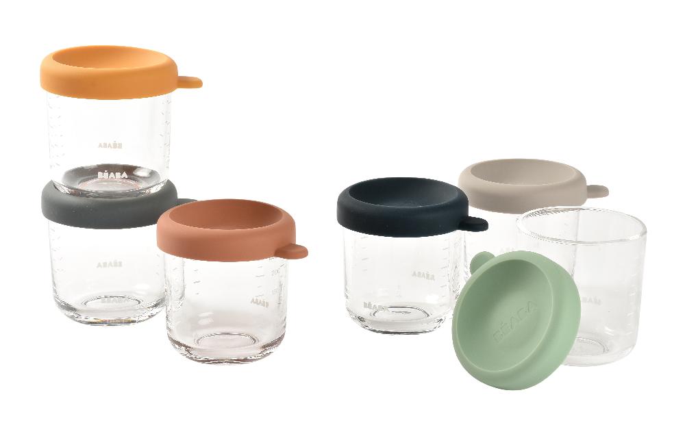 babymarkt Portionsbehälter 6er Set aus Glas sunrise Top Angebot