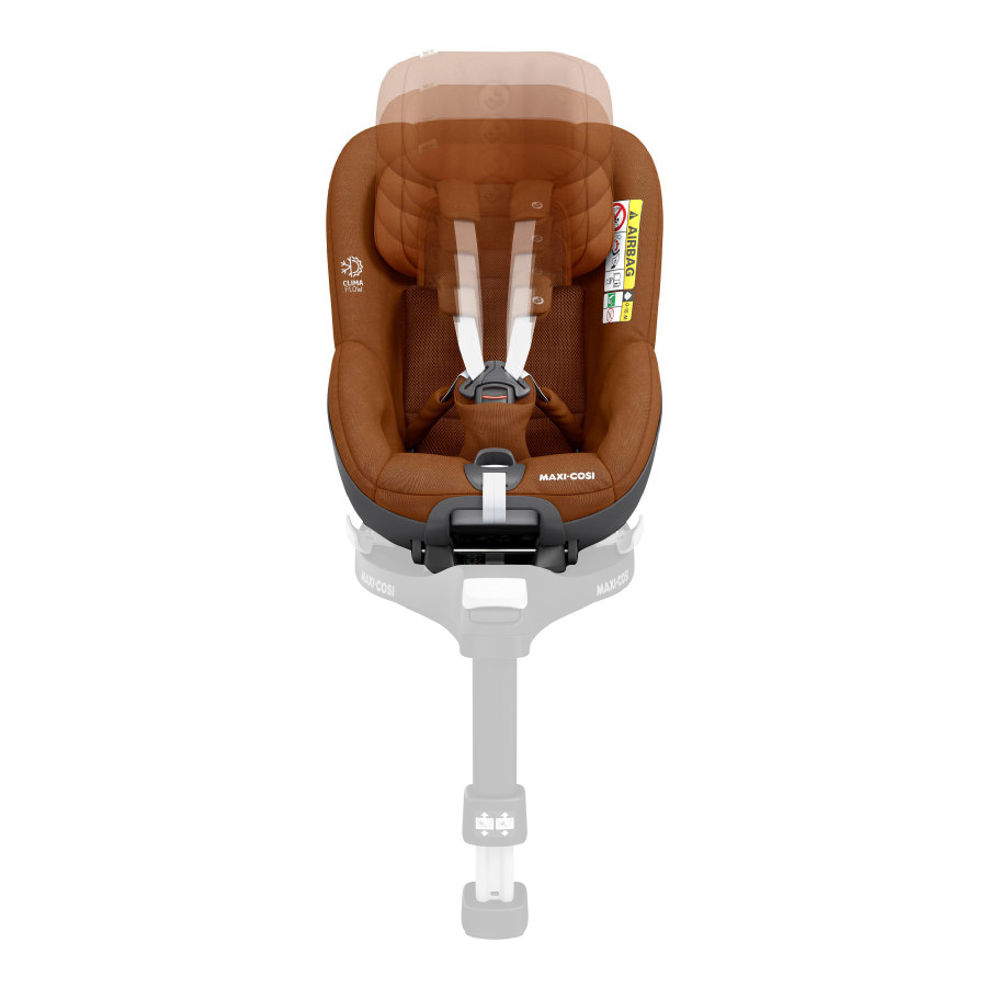babymarkt Reboarder Pearl 360 Authentic Cognac inkl. Neugeboreneneinlage Bestseller