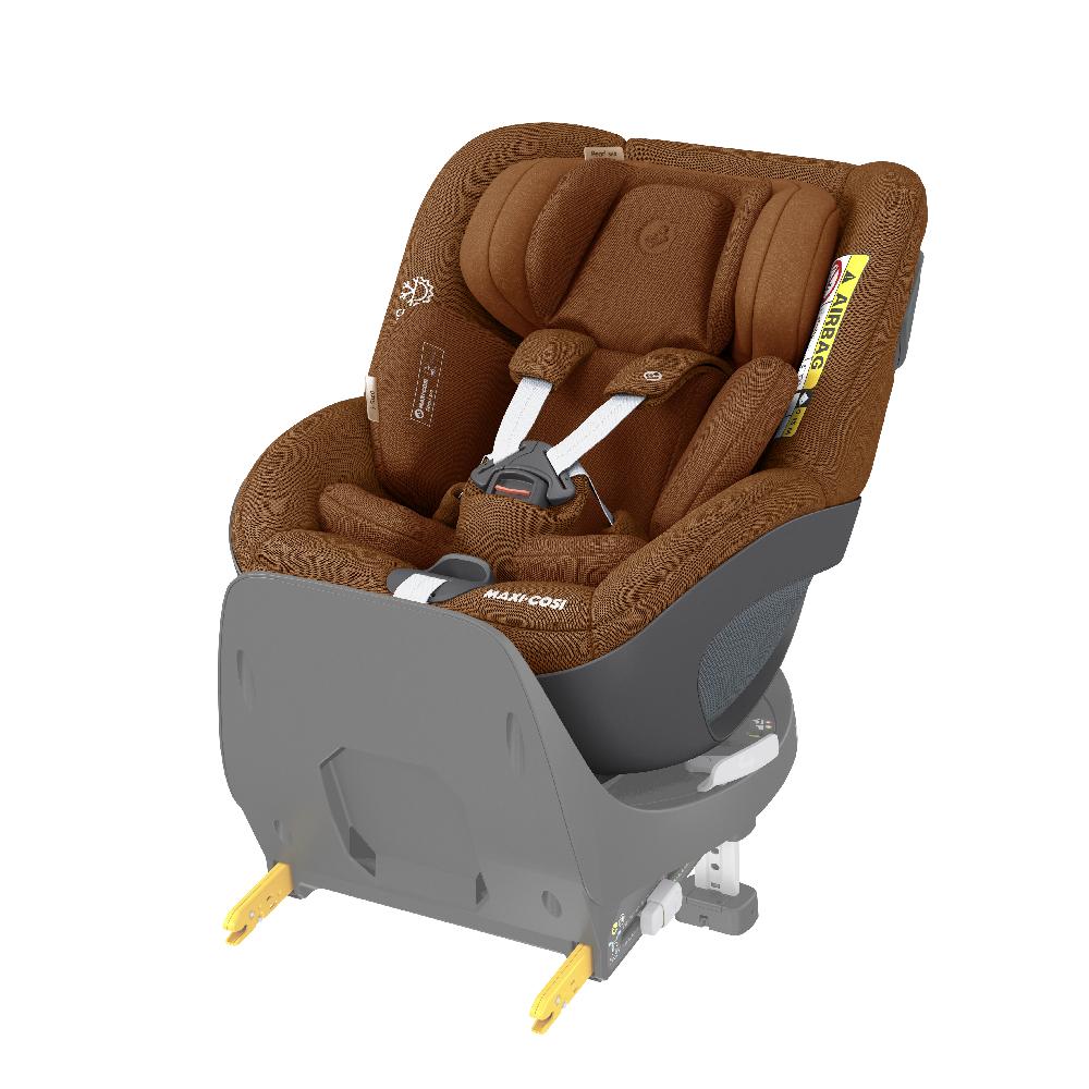babymarkt Reboarder Pearl 360 Authentic Cognac inkl. Neugeboreneneinlage Bestseller