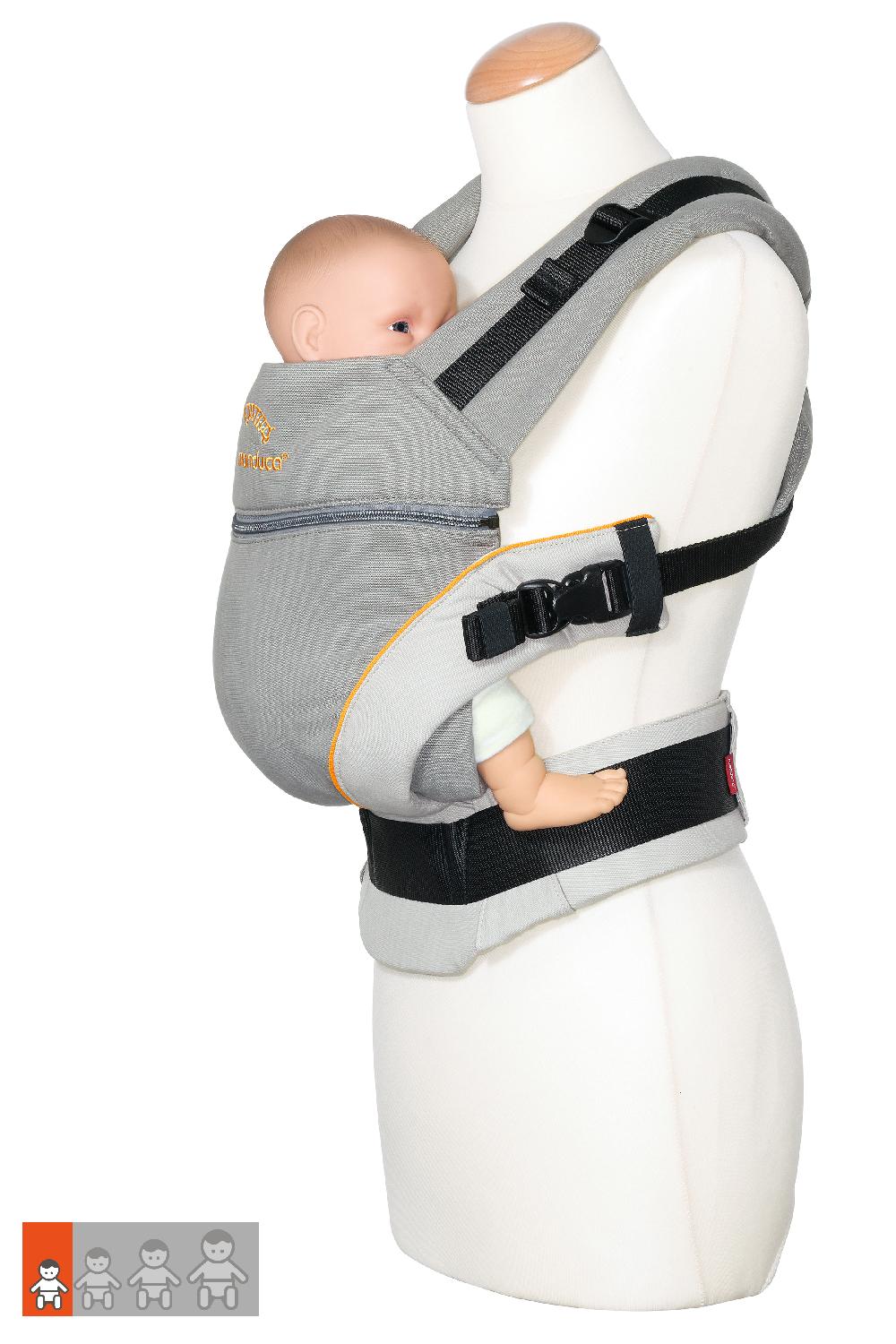 babymarkt Babytrage XT Cotton Grey-Ocean Sonderangebote