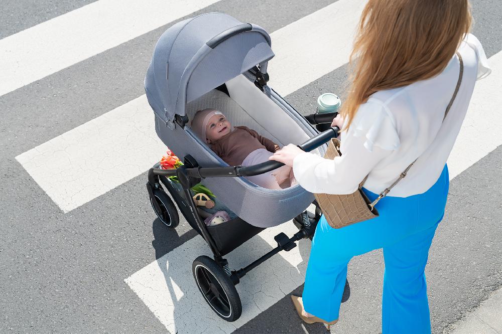 babymarkt Kombikinderwagen NEA 2 in 1 ash pink VIP-Rabatte