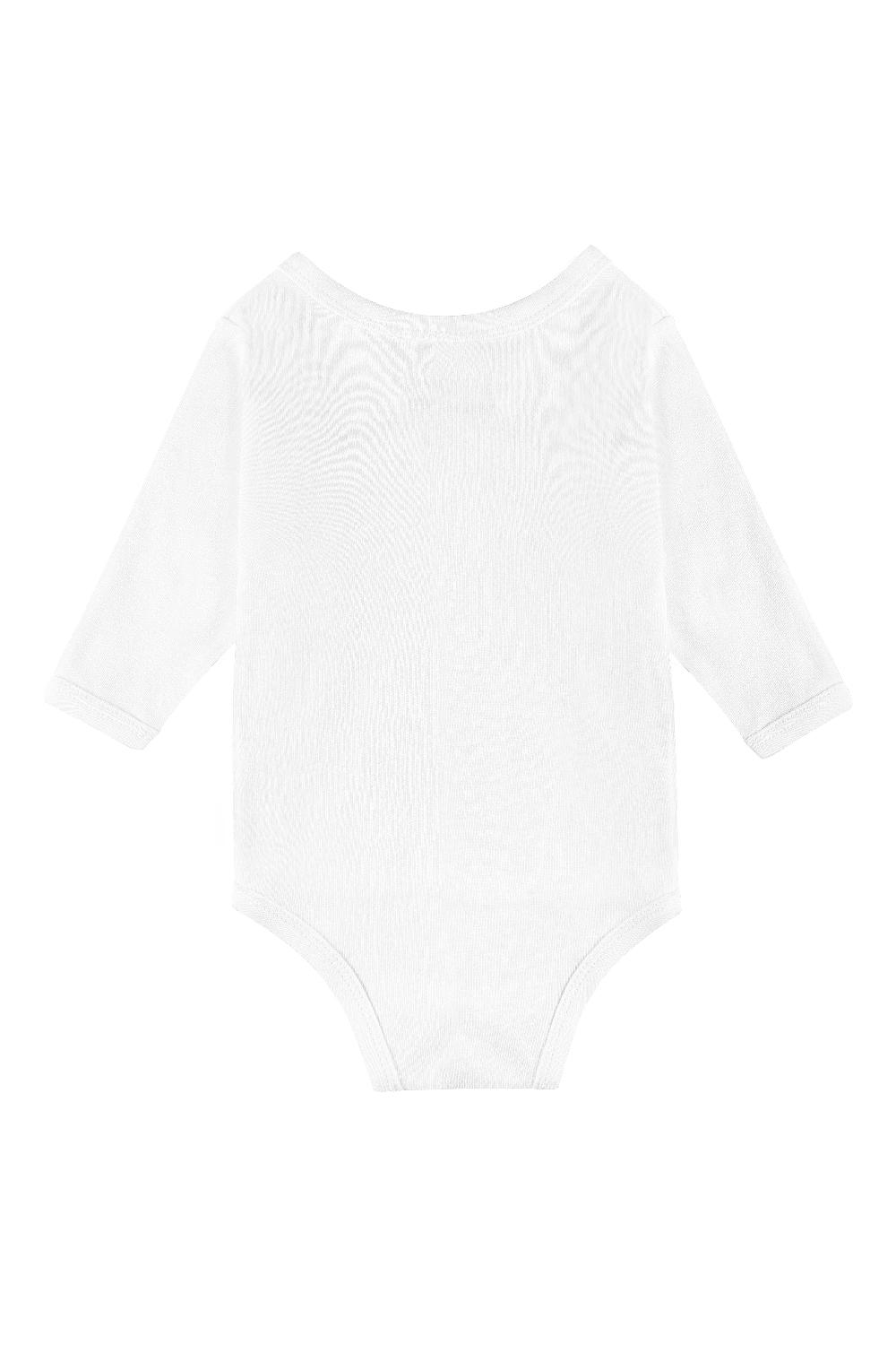 babymarkt Wickelbody trunder 3er-Pack langarm weiß Sonderangebot der Fabrik