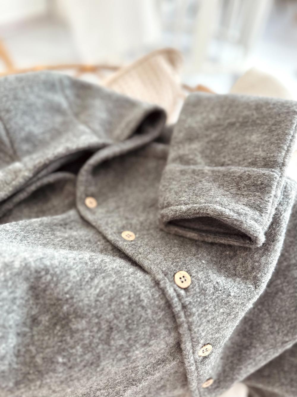 babymarkt Wollwalk Overall kaergely grau Nur noch ein Tag übrig