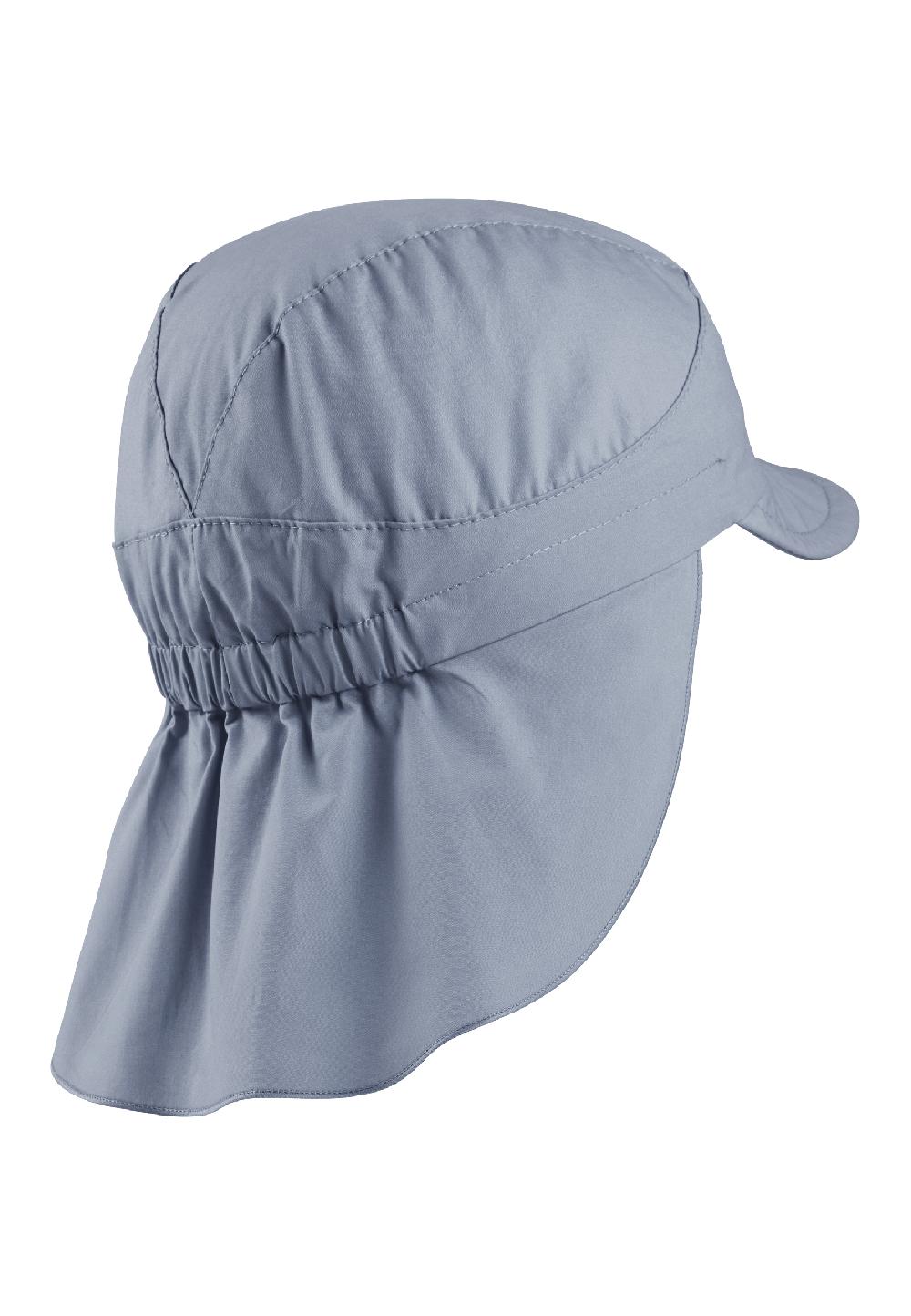 babymarkt Schirmmütze mit Nackenschutz Basic graublau Clearance-Verkauf