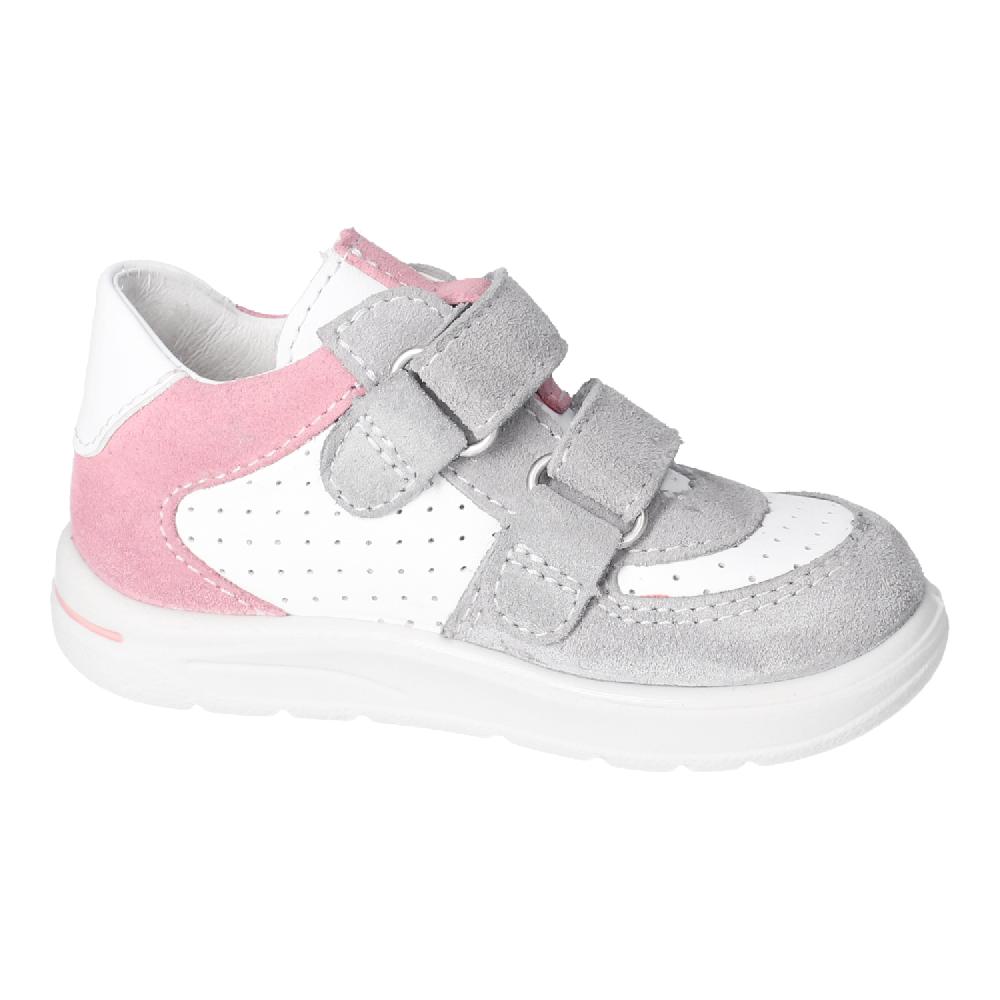 babymarkt Lauflernschuh Emmo weiss/mallow (mittel) Im Verkauf