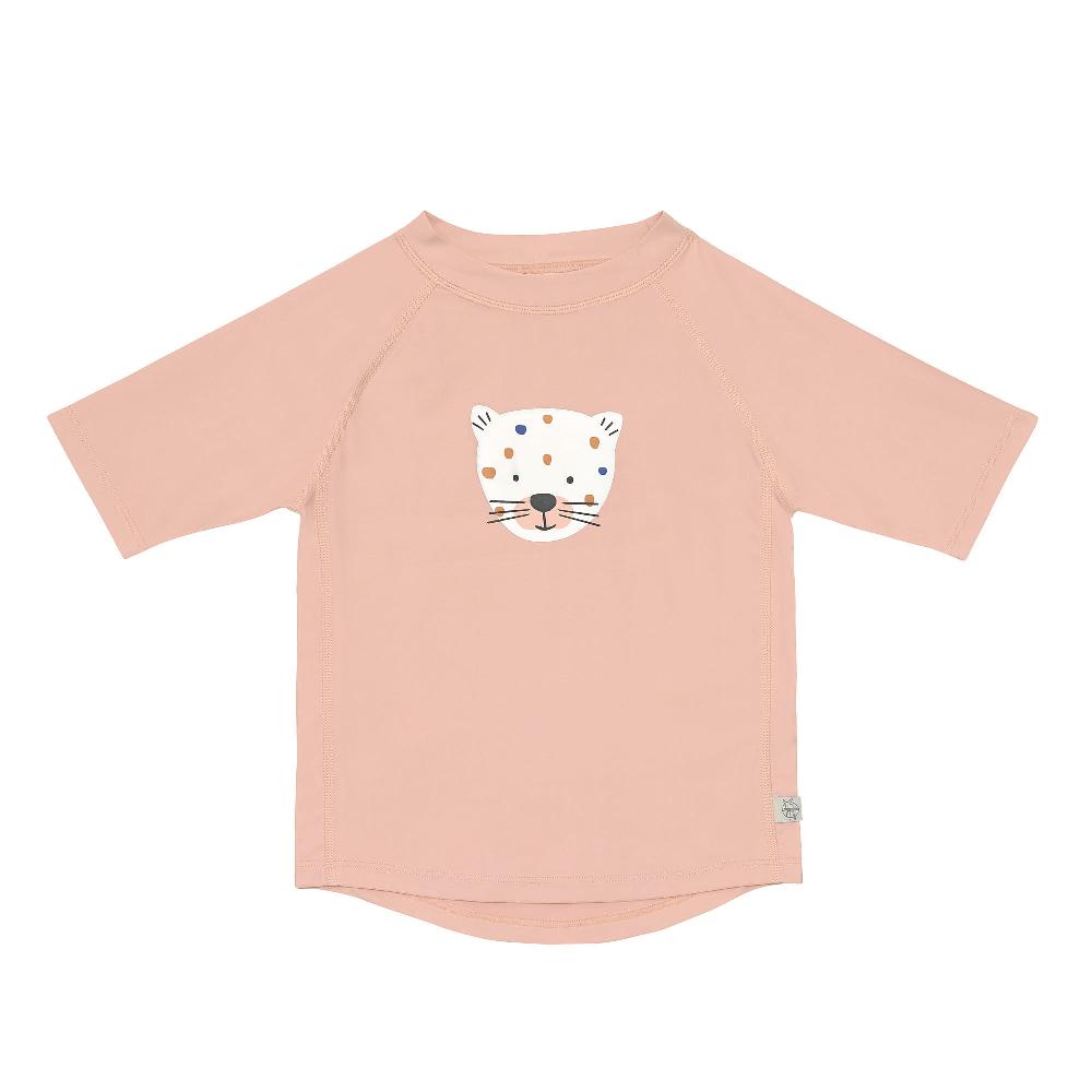 babymarkt UV-Kurzarm-Badeshirt Leopard rosa