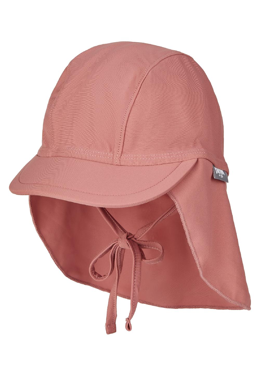 babymarkt Bade-Schirmmütze mit Nackenschutz Uni rosenholz