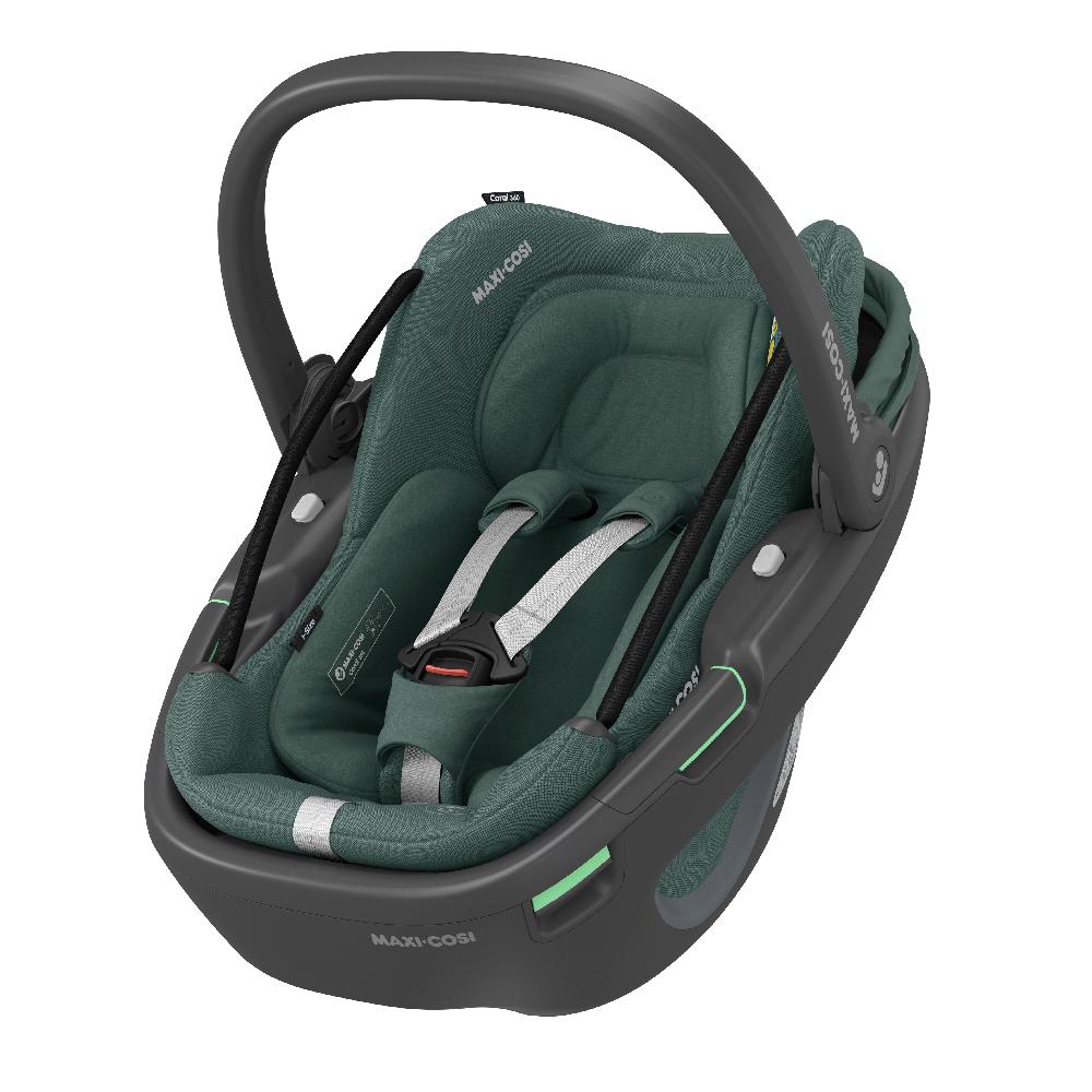 babymarkt Set Babyschale Coral 360 Essential Green plus Basisstation FamilyFix 360 Zeitlich begrenztes Angebot