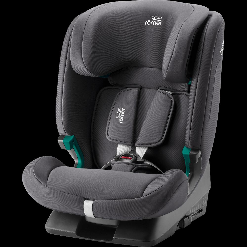 babymarkt Kindersitz Evolvafix i-Size Midnight Grey