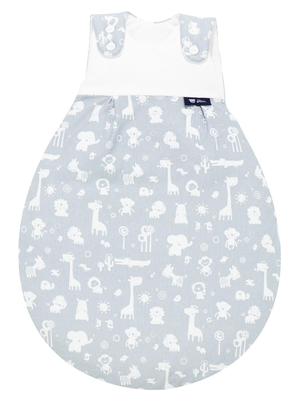 babymarkt Baby Mäxchen - das Original Außensack Animals blau