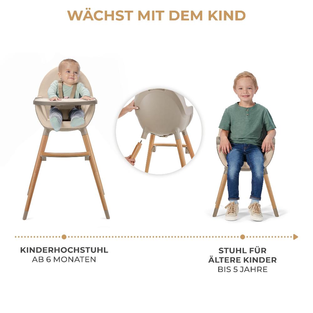 babymarkt Hochstuhl FINI 2 beige Begrenzt auf 3 Tage