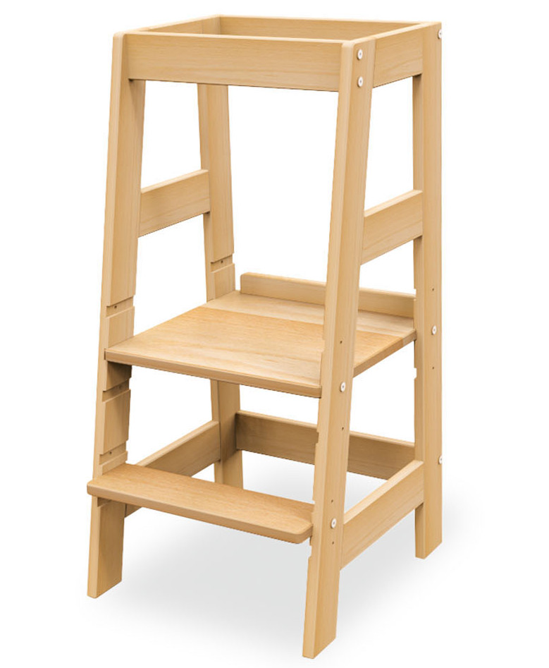 babymarkt Lernturm Fino Natur unbehandelt