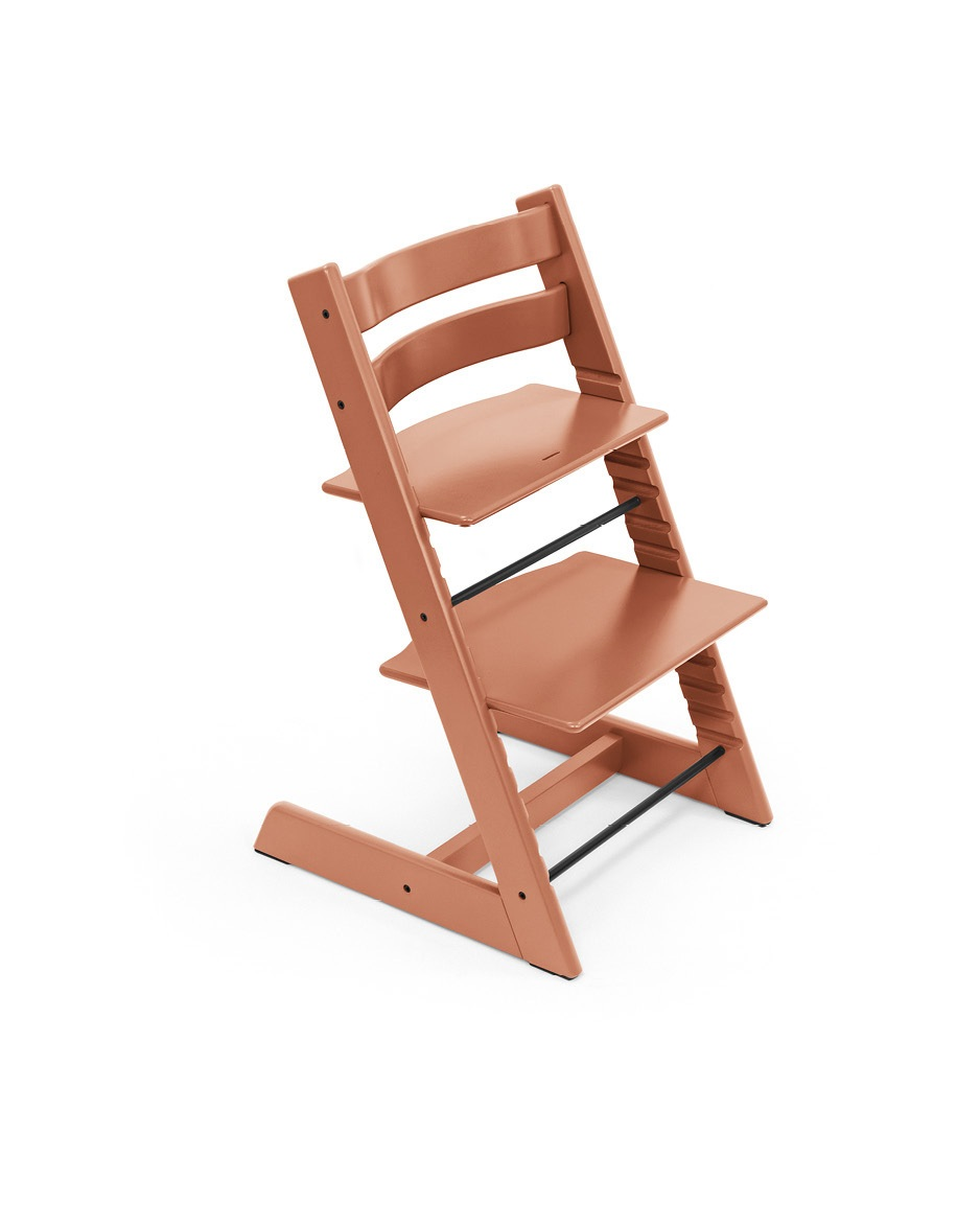 babymarkt Tripp Trapp Hochstuhl Buche Terracotta + gratis Baby Set V2 Terracotta 2025