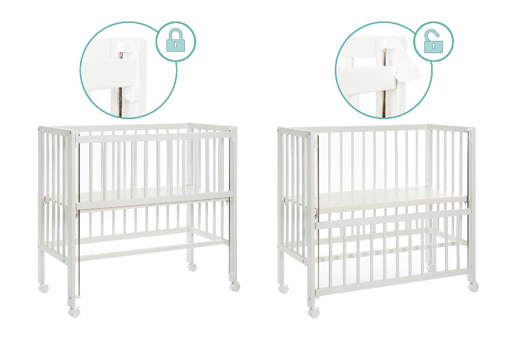 babymarkt Beistellbett Cocon weiß Outlet