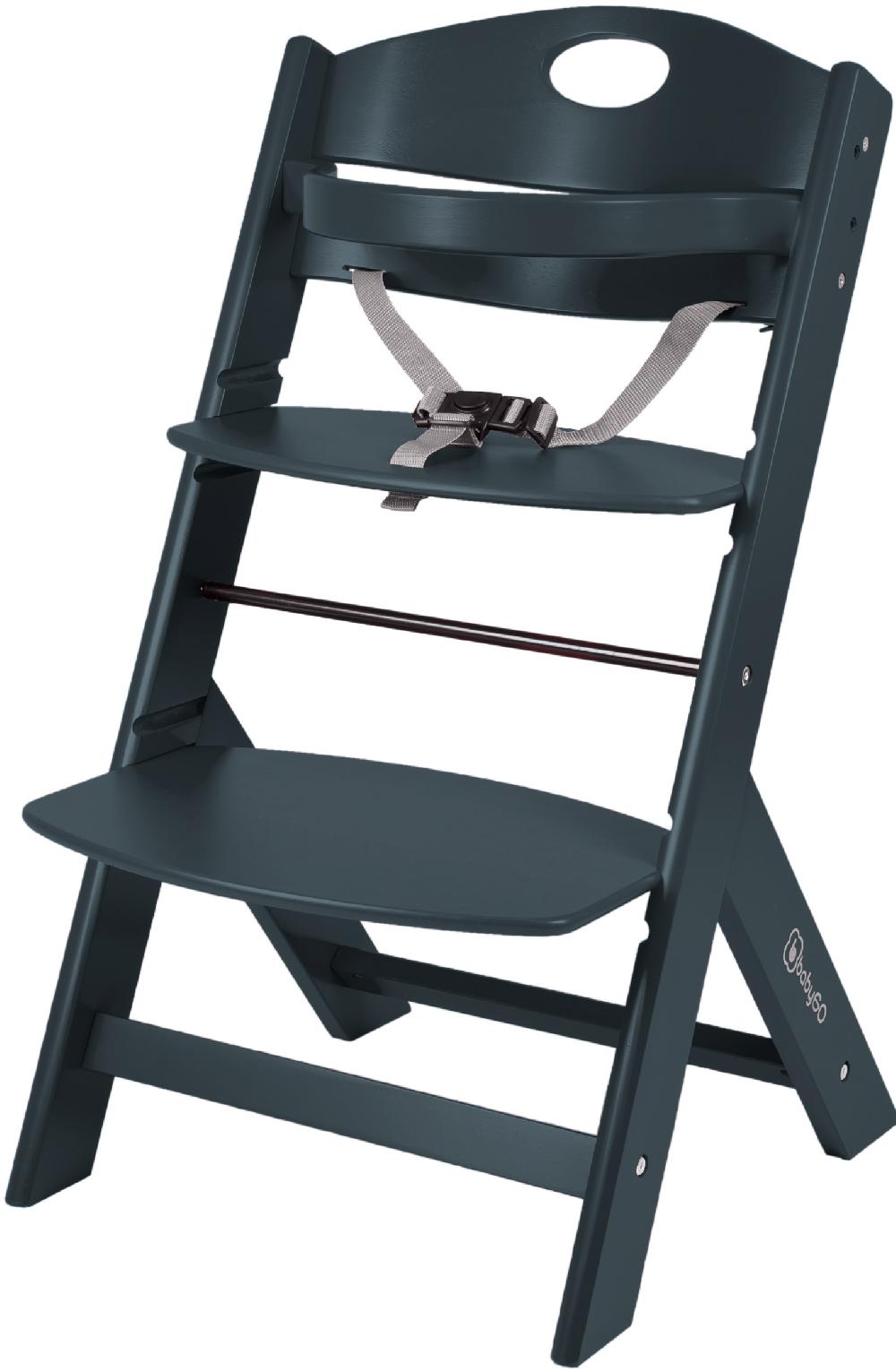 babymarkt Hochhstuhl-Set Newborn Family Black / Grey Auslauf