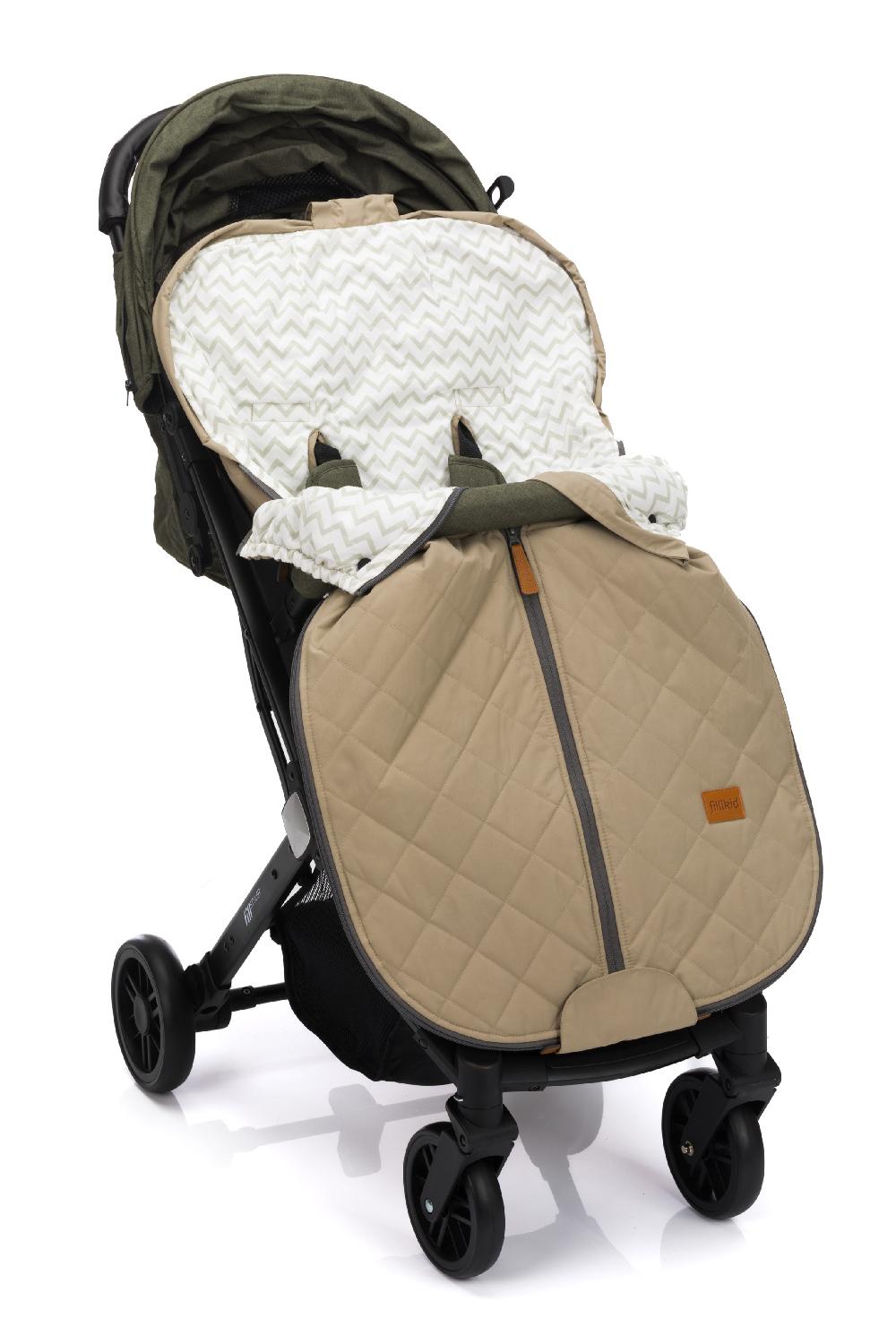 babymarkt Sommerfußsack Light Big 100x50 cm taupe Kostenloser Versand