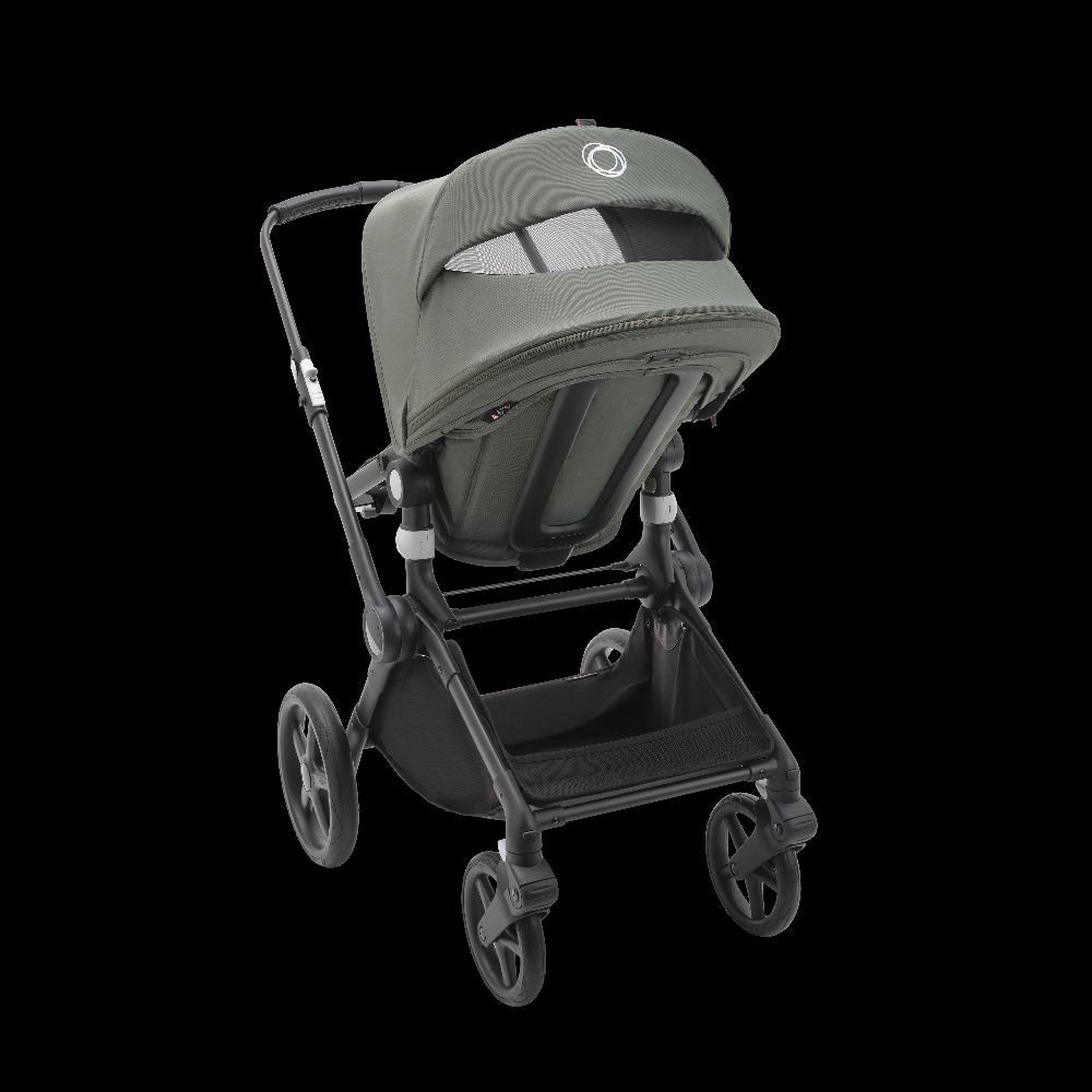 babymarkt Kinderwagen Fox Cub mit Liegeaufsatz und Sitz Black/Forest Green Großer Ausverkauf