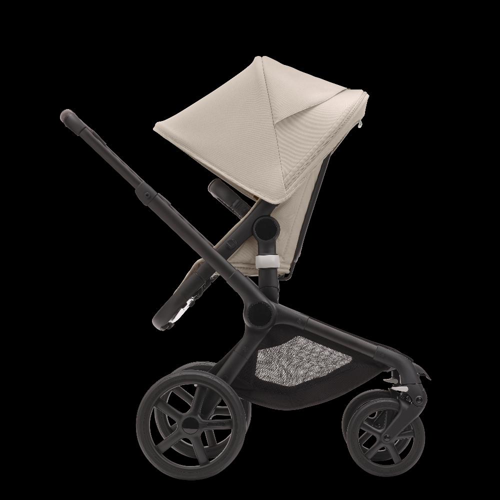 babymarkt Kinderwagen Fox 5 mit Liegewanne und Sitz Black/Desert Taupe Preisnachlass
