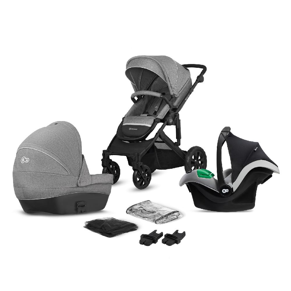 babymarkt Kinderwagen Prime Lite 3 in 1 Mink Pro Grey