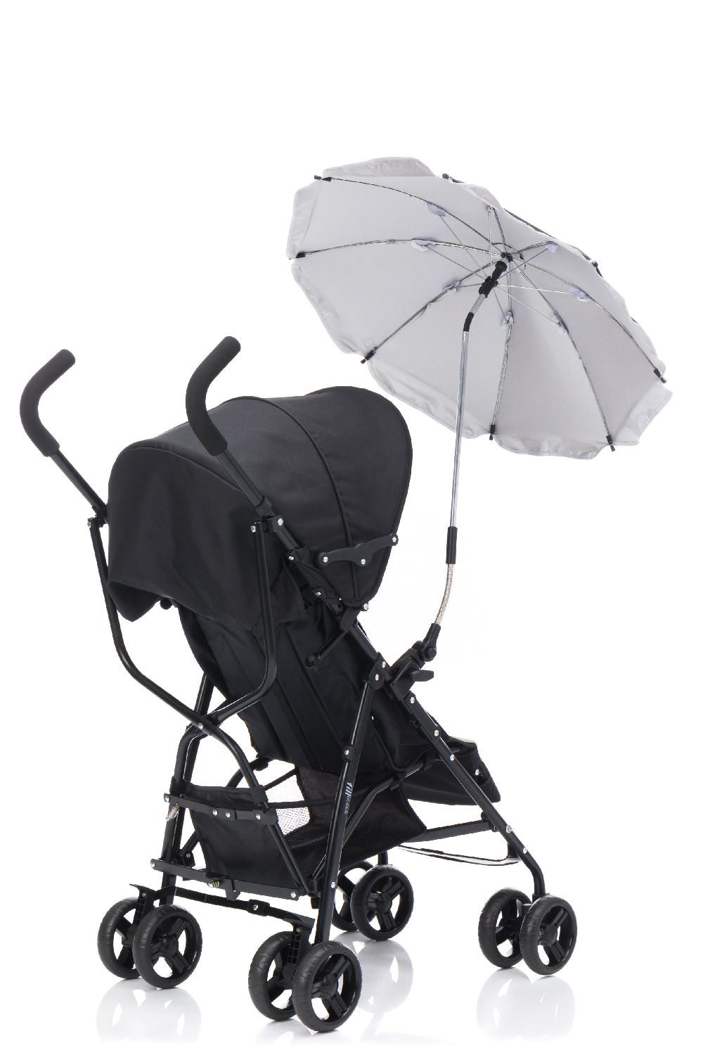 babymarkt Sonnenschirm Standard Schwarz Top Angebot