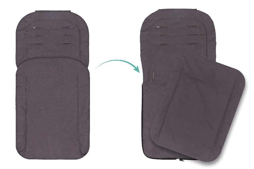babymarkt Sommerfußsack Eco 83x43 cm grau Online Outlet