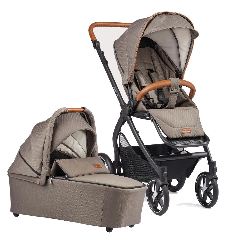 babymarkt Kombikinderwagen FX4 Soft+ Style Babywannen Set taupe