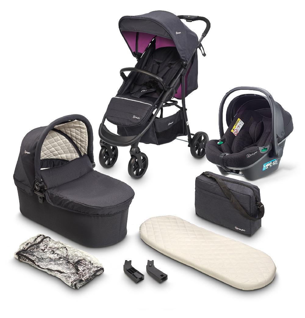 babymarkt Kombikinderwagen Style 3 in 1 Rose