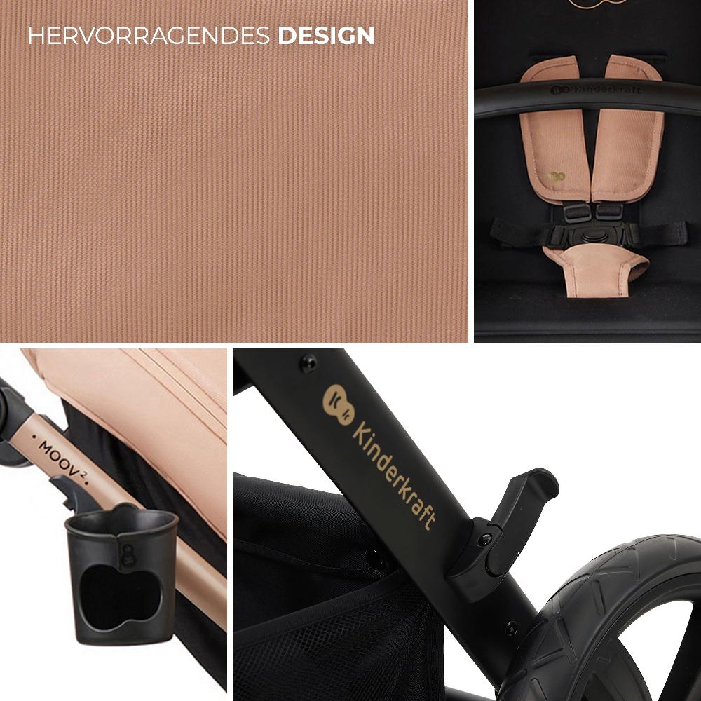babymarkt Kombikinderwagen 3 in 1 MOOV 2 beige Vierteljährliche Förderung