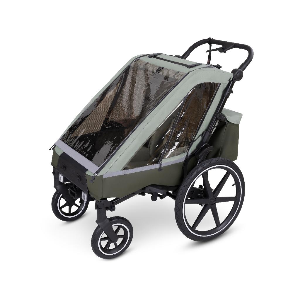 babymarkt Fahrradanhänger Tour olive