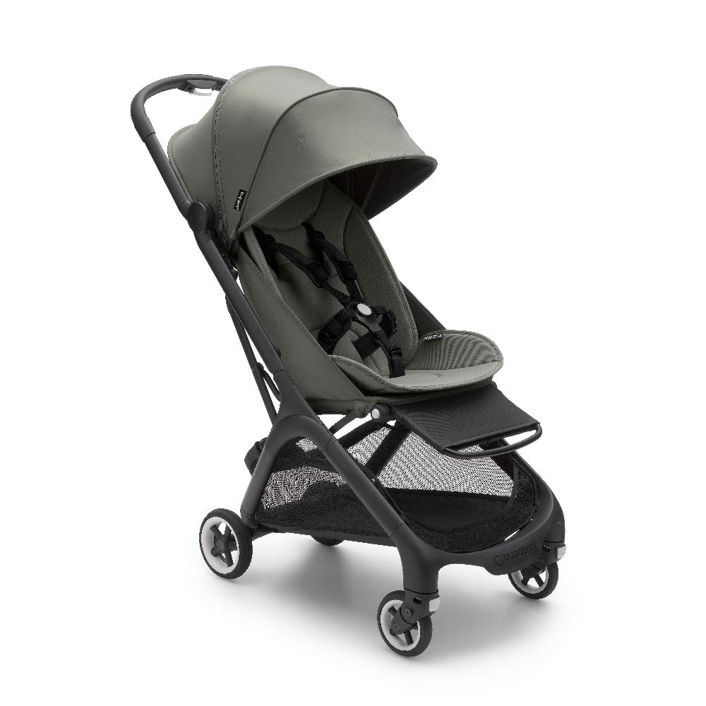 babymarkt Buggy Butterfly complete Black/Forest Green inklusive gratis Transporttasche Fabrikladen
