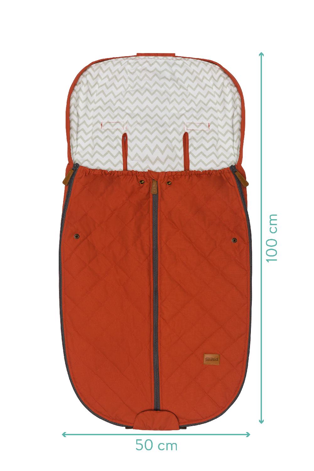 babymarkt Sommerfußsack Light Big 100x50 cm paprika Black Friday Preise