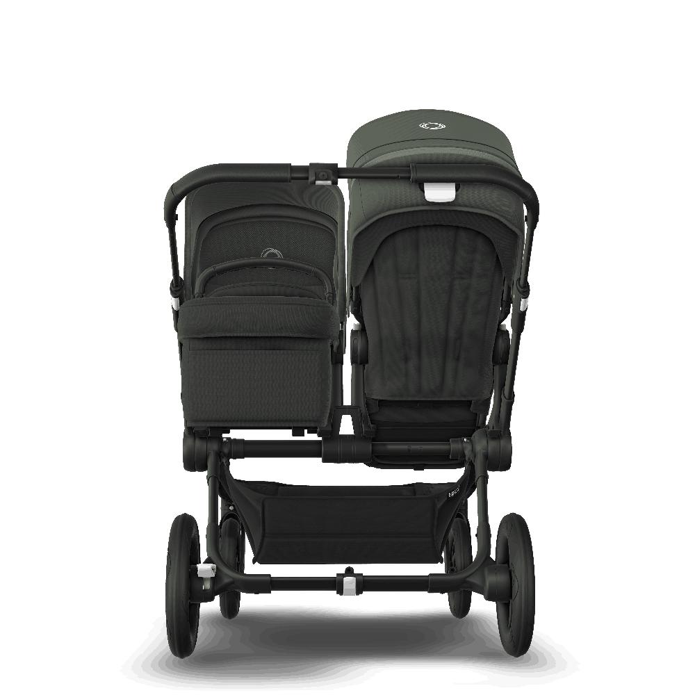 babymarkt Geschwisterwagen Donkey 5 Duo Complete Black/Forest Green Im Verkauf