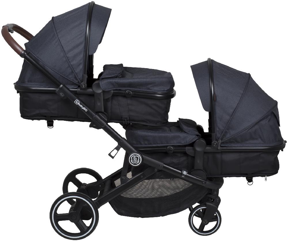 babymarkt Geschwisterwagen Twinner Grey