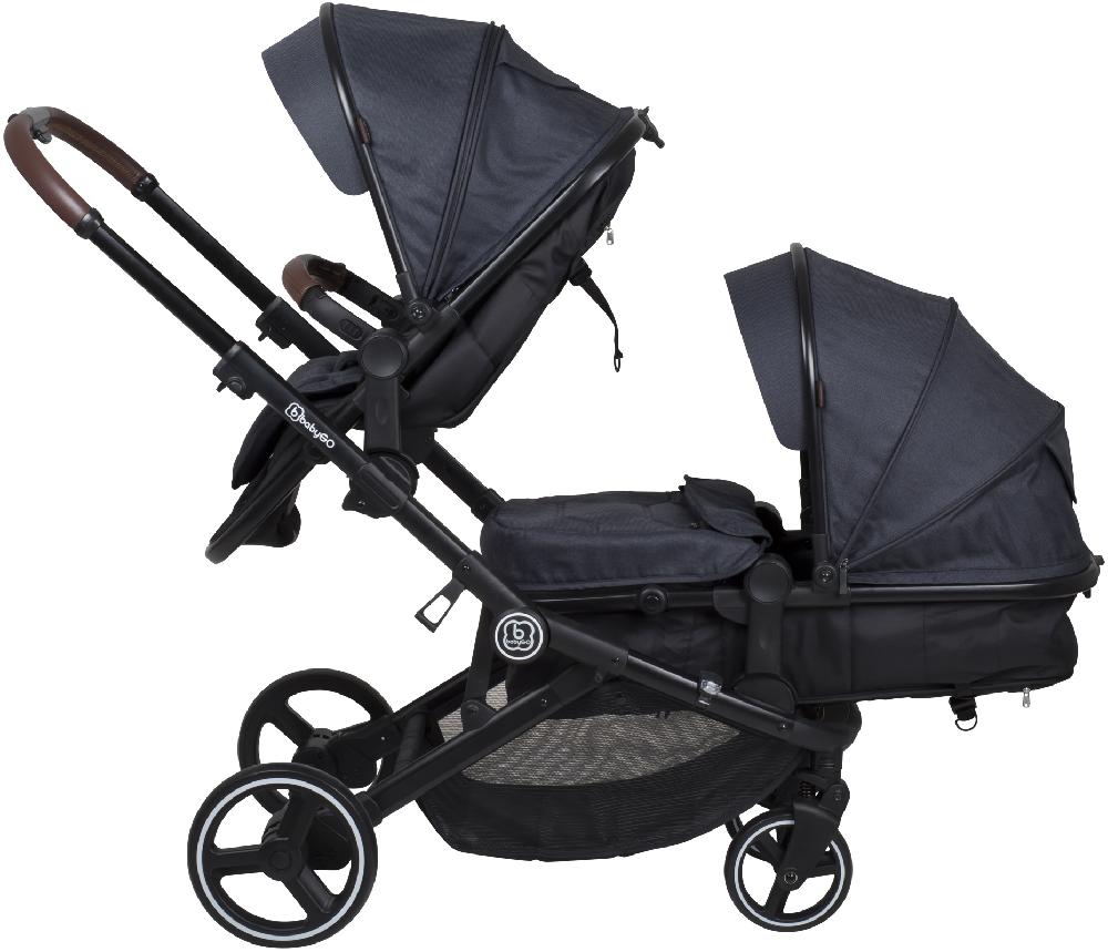 babymarkt Geschwisterwagen Twinner Grey Outlet