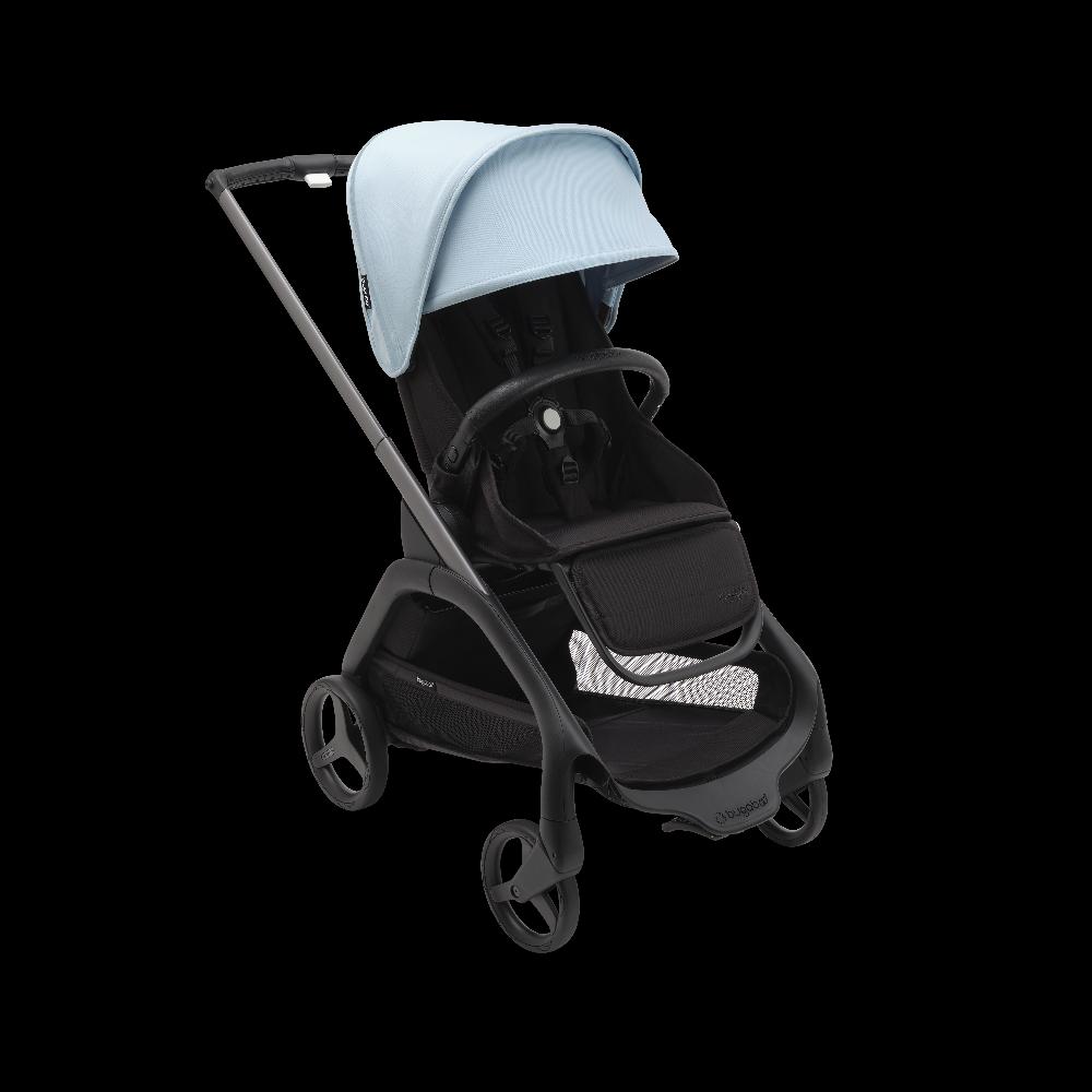 babymarkt Kinderwagen Dragonfly Complete Graphite/Midnight Black/Skyline Blue Essential Bundle Schlussverkauf
