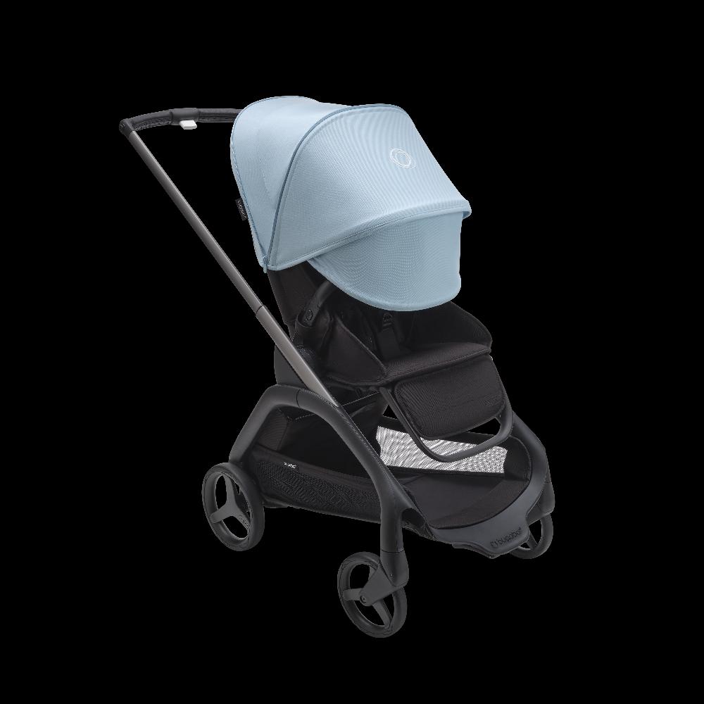 babymarkt Kinderwagen Dragonfly Complete Graphite/Midnight Black/Skyline Blue Essential Bundle Schlussverkauf